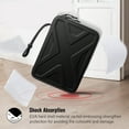 thumbnail image 2 of SITHON Hard Shell Laptop Sleeve Case for 13-14 inch Chromebook, Computer Carrying Case for MacBook Pro 14 2023 M3 A2992 A2918, 13" MacBook Pro/Air, Other Up to 14" Acer/HP/Dell/ASUS Chromebook, Black, 2 of 7