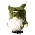 thumbnail image 3 of Linda muñeca sin rostro de lana navideña, gnomo de Rudolph, decoración de muñeco de peluche, colgante hecho a mano, decoración de fiesta y habitación rsissi（Khaki One Size, 3 of 5