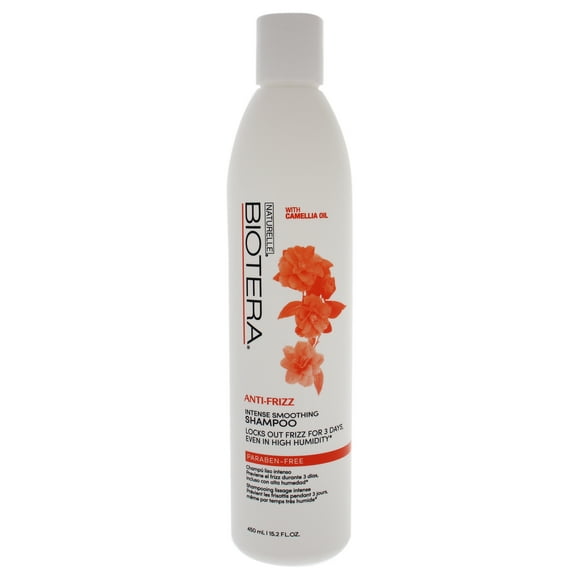 Anti Frizz Intense Smoothing Shampoo by Biotera for Unisex - 15.2 oz Shampoo