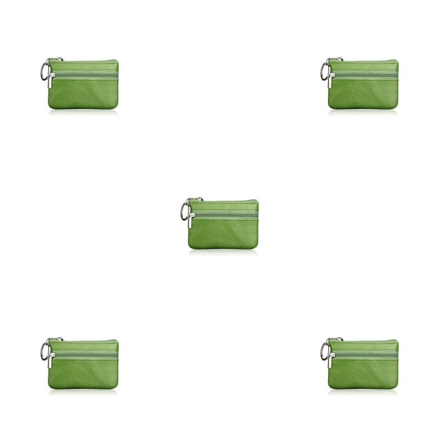 Minnieouse Cartera de cuero para mujer, llaves, portátil, para viajes, fecha escolar, tienda, llavero, monedero, tarjetero, bolsillo con Type5 NO5