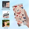 thumbnail image 6 of SKYSONIC Love Pattern 12 oz Tumbler Stainless Steel Vacuum Insulated Travel Tumbler with Straw and Lid, Durable Coffee Mug Drinking Cup, 6 of 7