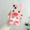 thumbnail image 2 of Case for iPhone 15 Pro Max,Kawaii Phone Cases 3D Silicone Cartoon Retro Phone Mirror Fun Cute Case Soft Rubber Shockproof Protective Case Women Girls for iPhone 15 Pro Max, 2 of 7