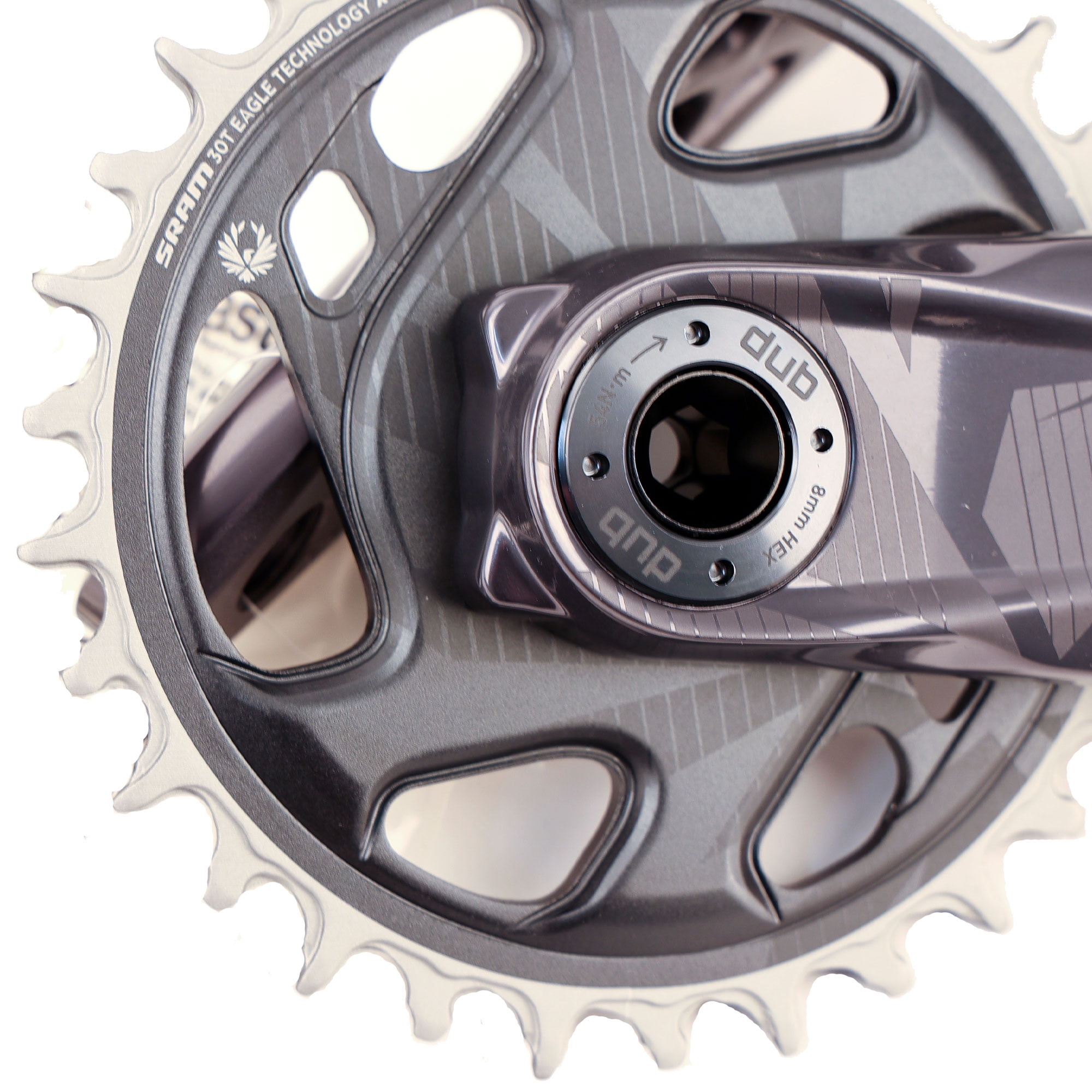 SRAM GX Eagle MTB Bike Crankset, DUB, Boost 148, Lunar 175mm SRAM GX Eagle MTB Bike Crankset, DUB, Boost 148, Lunar 175mm