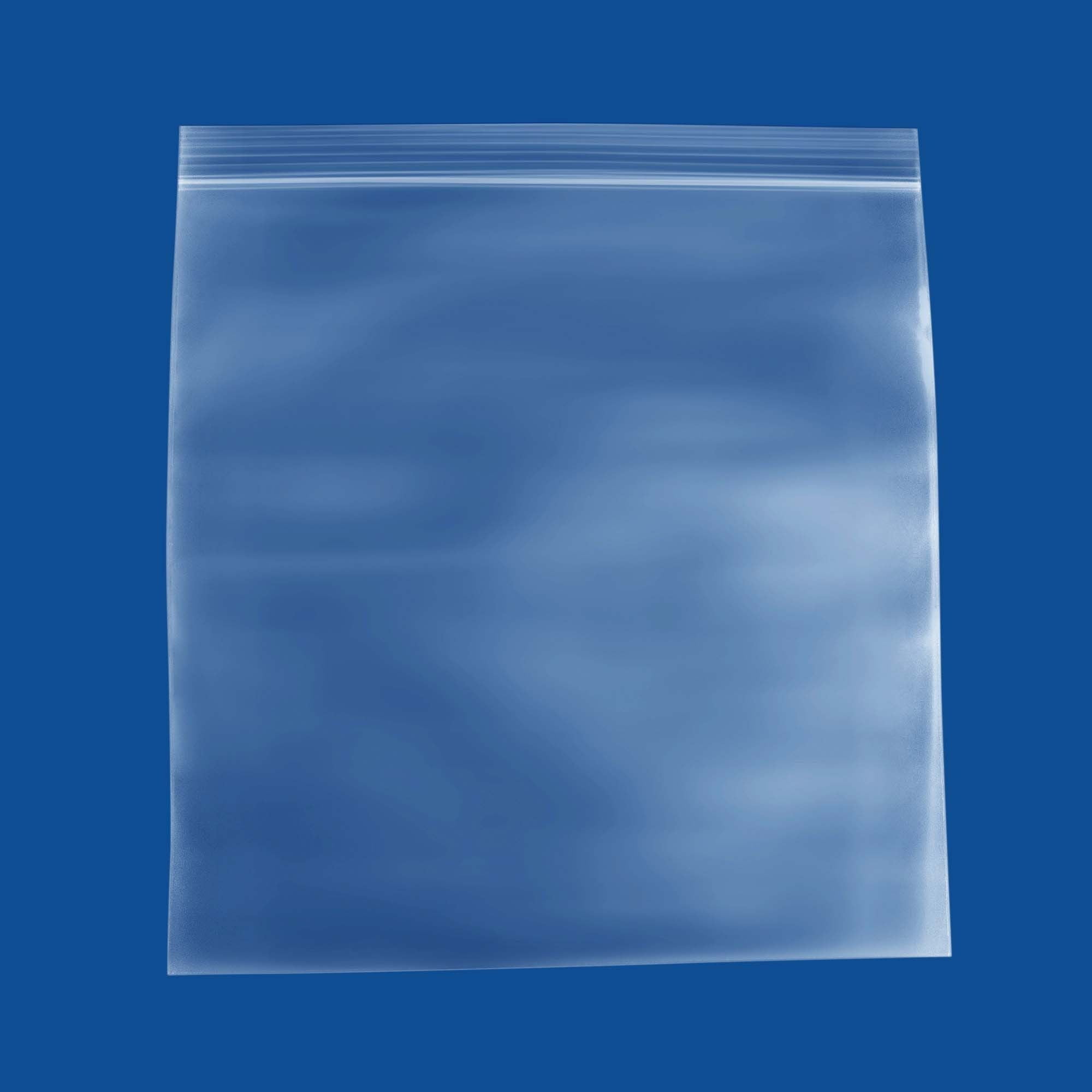 1000 Clear 2 Mil Reclosable Plastic Top Seal Poly Bags 12" x 12" Jewelry Baggies 