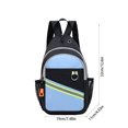 thumbnail image 3 of Xihbxyly Bolso de Negocios Tipo Bandolera, Multifuncional, Correa Ajustable, Tela Suave, Prácticos Bolsillos con Cremallera, Ideal para Viajes Al Aire Libre, Fitness y Desplazamientos Diarios, 32 X 1, 3 of 6