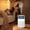 Black, variant on openpig Mini Humidifier, USB Power Supply, Suitable for Study Room, Bedroom, Baby Room, Office, Car, With Colorful Night Light, Air Humidifier, Can Be Used for Facial Moisturizing (Blue)