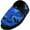 Blue Camo, variant on Norty Toddler Little and Big Boy's Kids Fleece Memory Foam Slip On Indoor Slippers Shoe