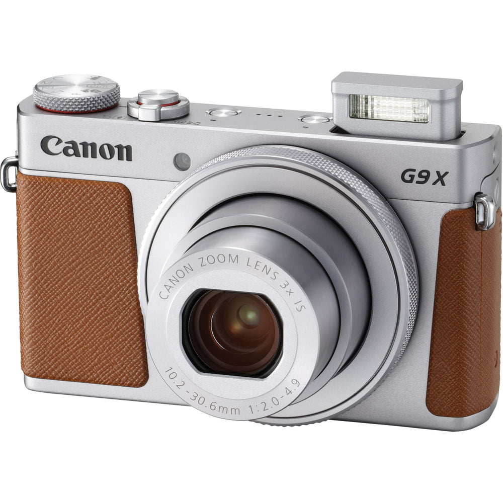 Canon PowerShot G9 X Mark II Digital Camera (1718C001) + 2 x