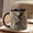 B, variant on US Flag Pattern Ceramic Mug USA 1776-2026 Anniversary Mug Cup Independence Day Ornament Wine Cup 250th Anniversary Style