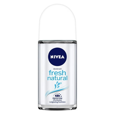 NIVEA Deodorant Roll-on, Fresh Natural, 50ml (Best Roll On Deodorant In India)