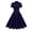 Navy, variant on Womens Summer Dresses Elegant Casual Short Sleeve Bow Tie Party A-Line Dress With Pockets Summer Dresses For Women 2025