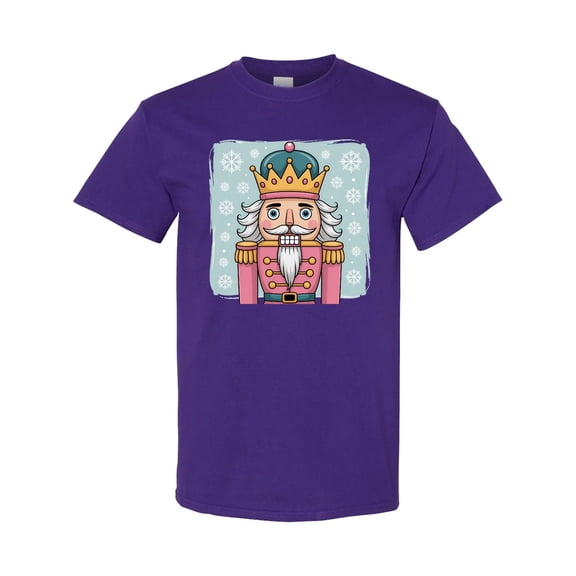 Inktastic Nutcracker Christmas Blue Crown T-Shirt