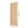 thumbnail image 3 of Lace Window Curtain Thickened Panel for Living Room or Bedroom Light Blocking Heat Insulating Polyester Drapes 55 x 63 Inch, 3 of 6