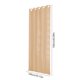 thumbnail image 3 of Cortinas de encaje para ventanas – Cortinas gruesas y caladas con elegante caída para sala de estar, dormitorio y balcón – Tratamiento de ventanas de poliéster que filtra la luz y aísla del calor, 3 of 6
