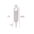 thumbnail image 2 of Pin de expulsión de tarjeta SIM de 8 pines: extractor de bandeja de tarjeta SIM compatible con (iPhone 14, 13, X, Pro y todas las series de iPhone), Samsung y todos los dispositivos inteligentes, 2 of 4