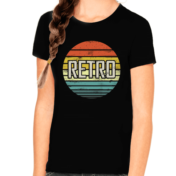 Retro Vintage Tees for Girls Retro Clothes Vintage T Shirts Retro Shirts for Girls Graphic Tees Vintage