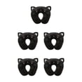 thumbnail image 1 of relayinert Oreillers Portables en Forme de U Confort Compact pour les Aventures Cadeau Réfléchi Chat Noir 26 * 30cm 5Set, 1 of 6