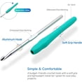 thumbnail image 2 of 9PCS Ergonomic Crochet Hooks Set by Aluminum Crochet Hook Set with Soft Silicone Handles (2-6mm), Crochet Kit for Beginners with Crochet Tools & Knitting Accessories, 2 of 5