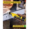 thumbnail image 2 of Afilador eléctrico inalámbrico para cadena de motosierra EzzDoo 12V, kit, 2 of 7