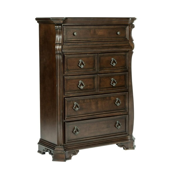 Arbor Place Dark Brown 6 Drawer Chest
