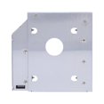 thumbnail image 1 of AluminumHDD SSD Enclosure, Noise Absorbing Holder, 2nd HDD SSD,CD ROM, Dual Boot, 12.7mm Thick, -13Pin, Support 2nd OS,I II III, 1 of 8