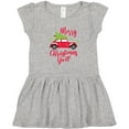 thumbnail image 3 of Inktastic Merry Christmas Ya'll with Red Car and Tree Girls Toddler Dress, 3 of 5