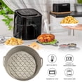thumbnail image 4 of Billuyoard Olla de silicona multifuncional espesar calefacción bandeja para hornear restaurante Pad placa Stick Air Fryer Liners pollo Accesorios Herramientas y accesorios para hornear Ropa blanca Billuyoard HA007280-03, 4 of 5