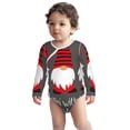 thumbnail image 2 of Xecao Chillin with My Gonme Print Baby unisex-baby Cotton Long-sleeve Bodysuits-6 Months, 2 of 6