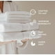thumbnail image 4 of Juego de toallas de mano 1888 Mills True Classics Premium Cotton x4, 4 of 5