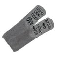 thumbnail image 3 of Calcetines con Eslogan Borroso de Novedad Si Puedes Leer Esta Calcetines , gris, Talla única BLESIY calcetines divertidos novedad mujeres, 3 of 8