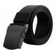 thumbnail image 1 of Cinturón militar de lona ajustable para hombre, cinturón táctico para exteriores con hebilla de plástico (negro), 1 of 3