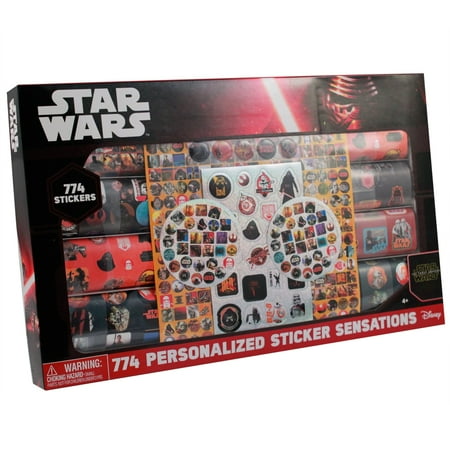 Mania Sticker - 774pc Star Wars Sticker Mania Kids Art Supplies Assorted Stickers