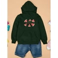 thumbnail image 3 of Buon Ferragosto Watercolors Hoodie Juniors -Image by Shutterstock,  x-Large, 3 of 4
