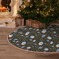 thumbnail image 5 of Sikiie Cosmic Nativity Christmas Tree Skirt, Jesus Christian Winter Holiday Tree Mat Decoration(30-48IN)30", 5 of 6