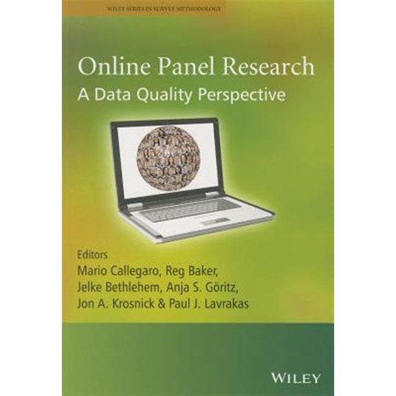 Pre-Owned Wiley Survey Methodology: Online Panel Research (Paperback)