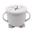 thumbnail image 1 of Tazón de refrigerio para comedero,Tazón de silicona para refrigerios para bebés con asas,Tazón de alimentación de aprendizaje para bebés de 150 ml,Tazas de refrigerios de silicona de, 1 of 8