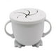 thumbnail image 1 of Tazón de refrigerio para comedero,Tazón de silicona para refrigerios para bebés con asas,Tazón de alimentación de aprendizaje para bebés de 150 ml,Tazas de refrigerios de silicona de, 1 of 8