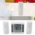 thumbnail image 4 of FrostHike Wireless Therometer-Refrigerator Thermometer Wireless Digital Freezer Thermometer with 2PCS Wireless Sensors with Audible Alarm for Indoor Outdoor Thermometer (Battery not Included), 4 of 5
