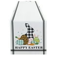 thumbnail image 2 of Fiudx Camino de Mesa de Pascua, Tela Decorativa de Lino Suave, Diseño Romántico de Corazón, Perfecto para Mesas de Comedor, Bodas, Reuniones Festivas, Tamaño 13 X 72 Pulgadas, Ilumina Tu Hogar., 2 of 6
