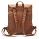 thumbnail image 5 of Mochila LXY Vintage de cuero vegano para mujeres y hombres, color marrón, 5 of 6