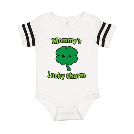 

Inktastic Mommy s Lucky Charm Gift Baby Boy or Baby Girl Bodysuit