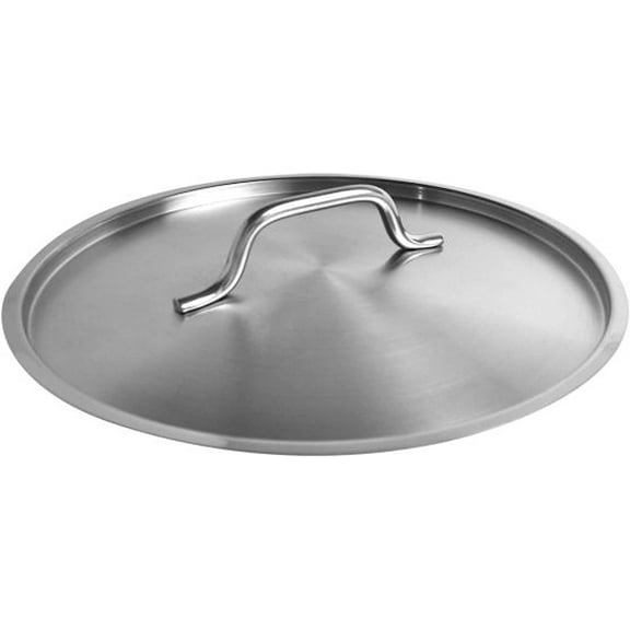 Truecraftware – 16 qt. Stainless Steel Stock Pot Lid - Heavy Duty Stock Pot Cover Stew Pot Simmering Pot Soup Pot Lid Oven Safe & NSF Certified