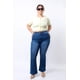 thumbnail image 1 of Jeans acampanado Tallas Extras, 1639 (Azul Medio) azul 38, 1 of 4