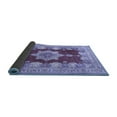 thumbnail image 2 of Ahgly Company Indoor Round Persian Blue Traditional Area Rugs, 5' Round, 2 of 4