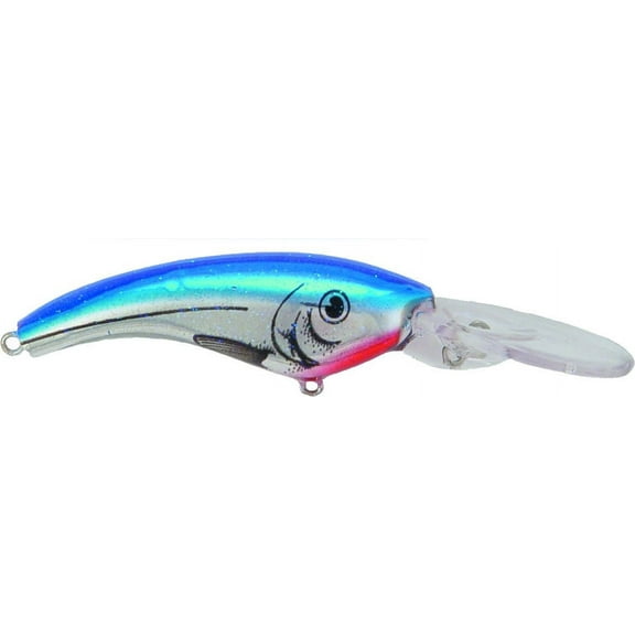 Reef Runner Ripshad 200 Series, Chrome Blue, Hard Baits