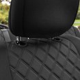 thumbnail image 3 of TLH Black Front Neoprene Waterproof Custom Fit Seat Covers for 2018-2021 Jeep Wrangler JL 4DR, 3 of 5