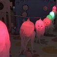 thumbnail image 5 of Decoración de Halloween espeluznante para fiestas en interiores y exteriores, luces de cadena de calabaza fantasmales, luces de esqueleto inquietantes, 5 of 5