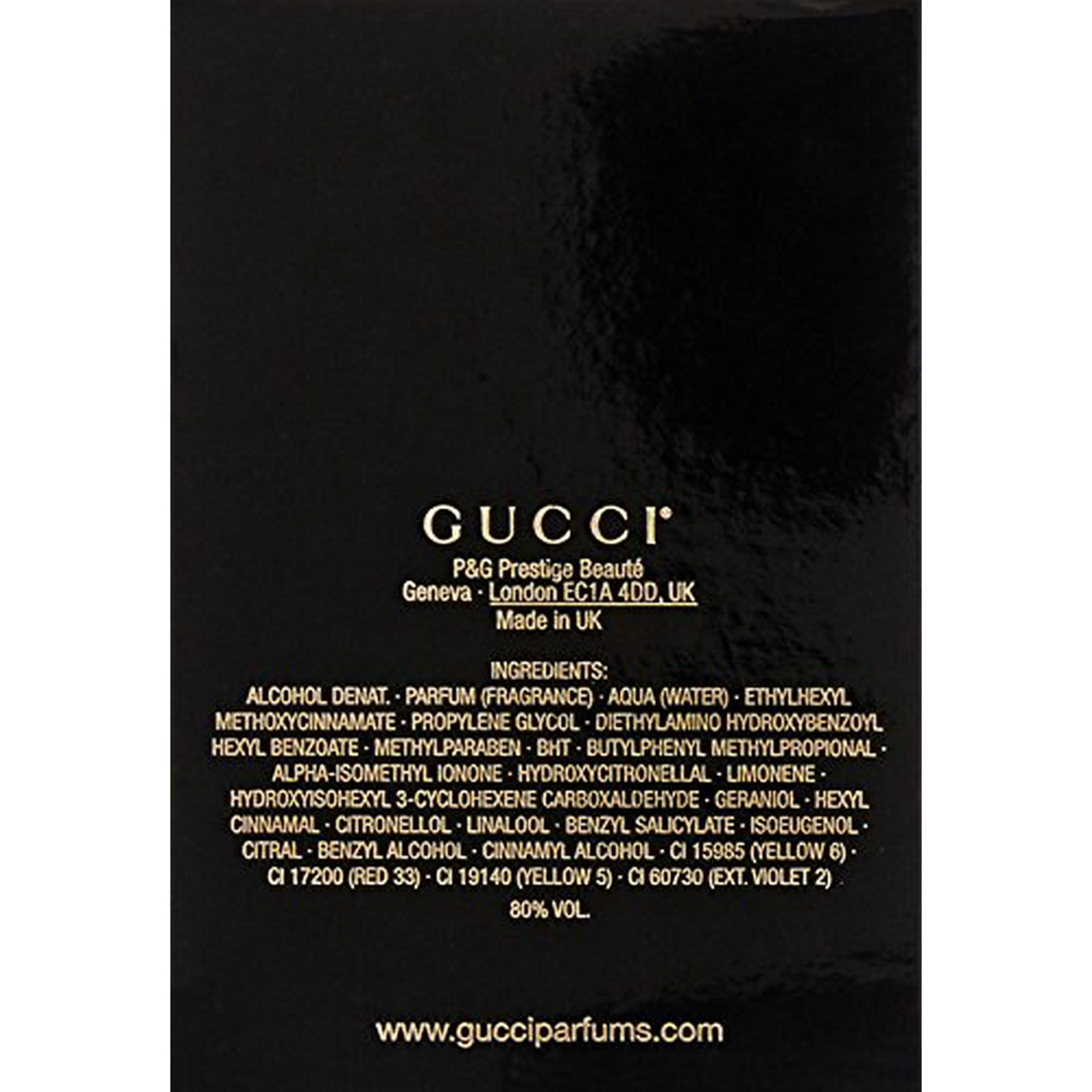 Gucci black 75ml new arrivals