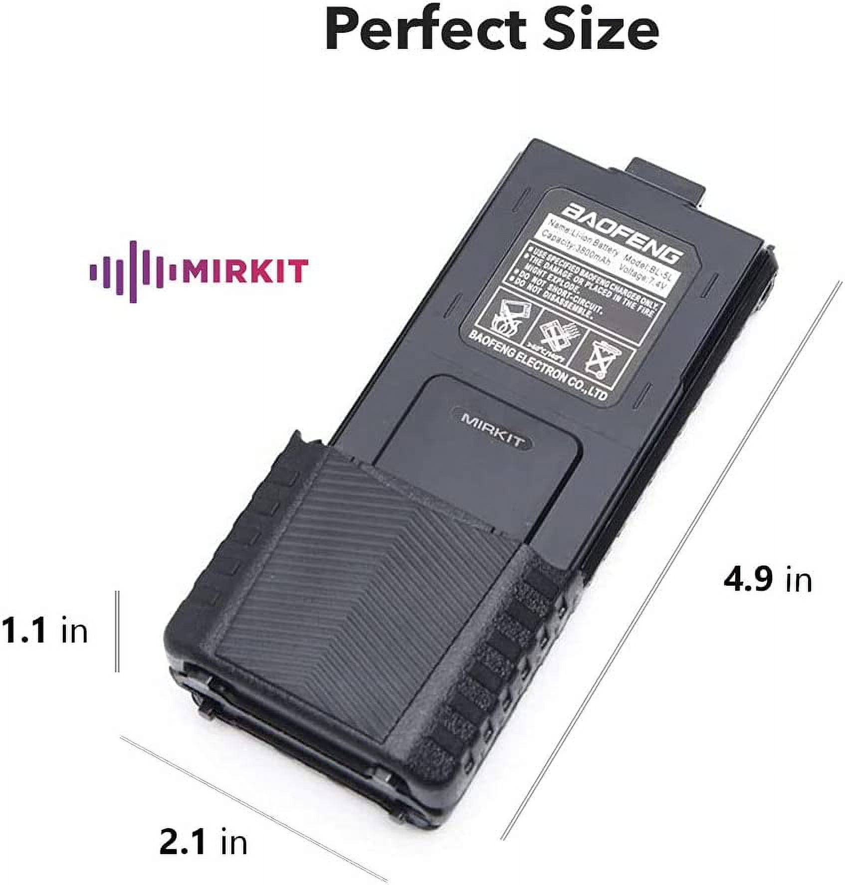 Erweiterungsakku Für BF-F8HP UV-5R-L 2x 7,4V 3800mAh Li-Ion Erweiterungsakku Für | Deutschland Baofeng Akku