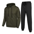 thumbnail image 7 of COOFANDY Men's Tracksuit 2 Piece Hooded Athletic Sweatsuits Casual Running Jogging Sport Suit Sets, 7 of 7